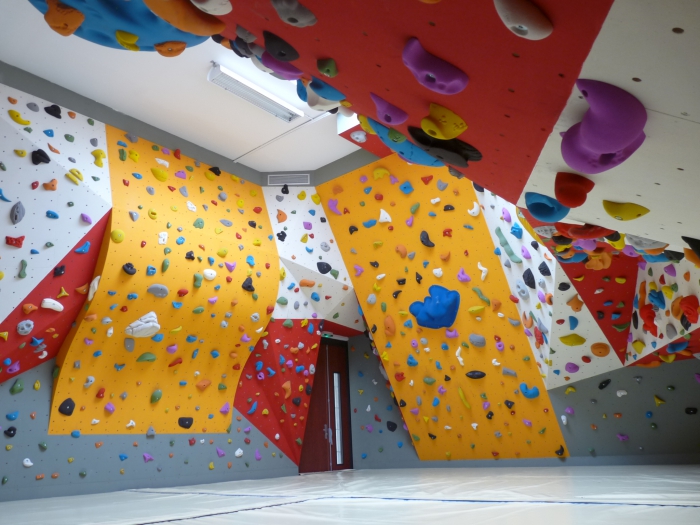 Boulderingov&eacute; stěny